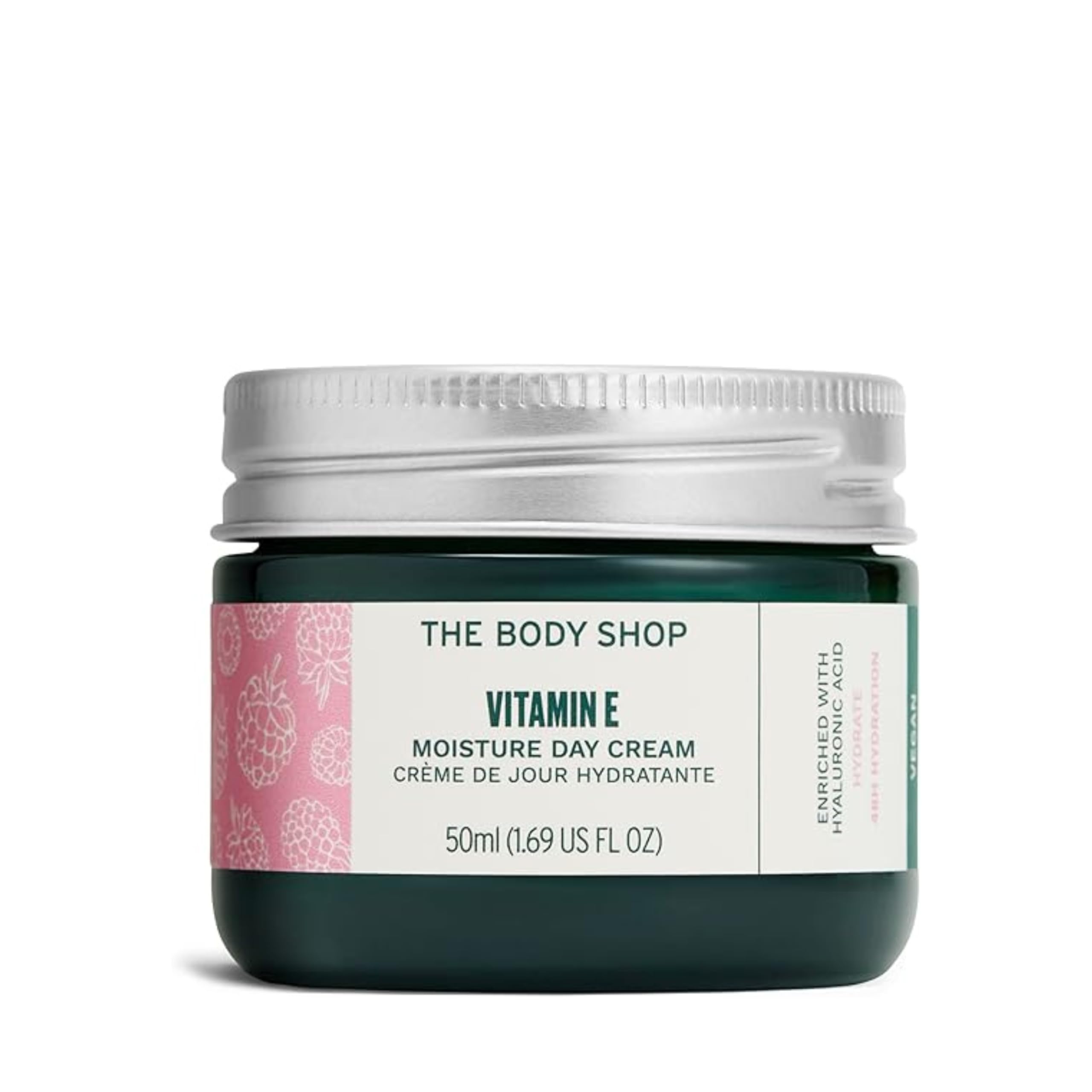 Crème Vitamine E The Body Shop, bouteille prête à hydrater rapidement la peau
