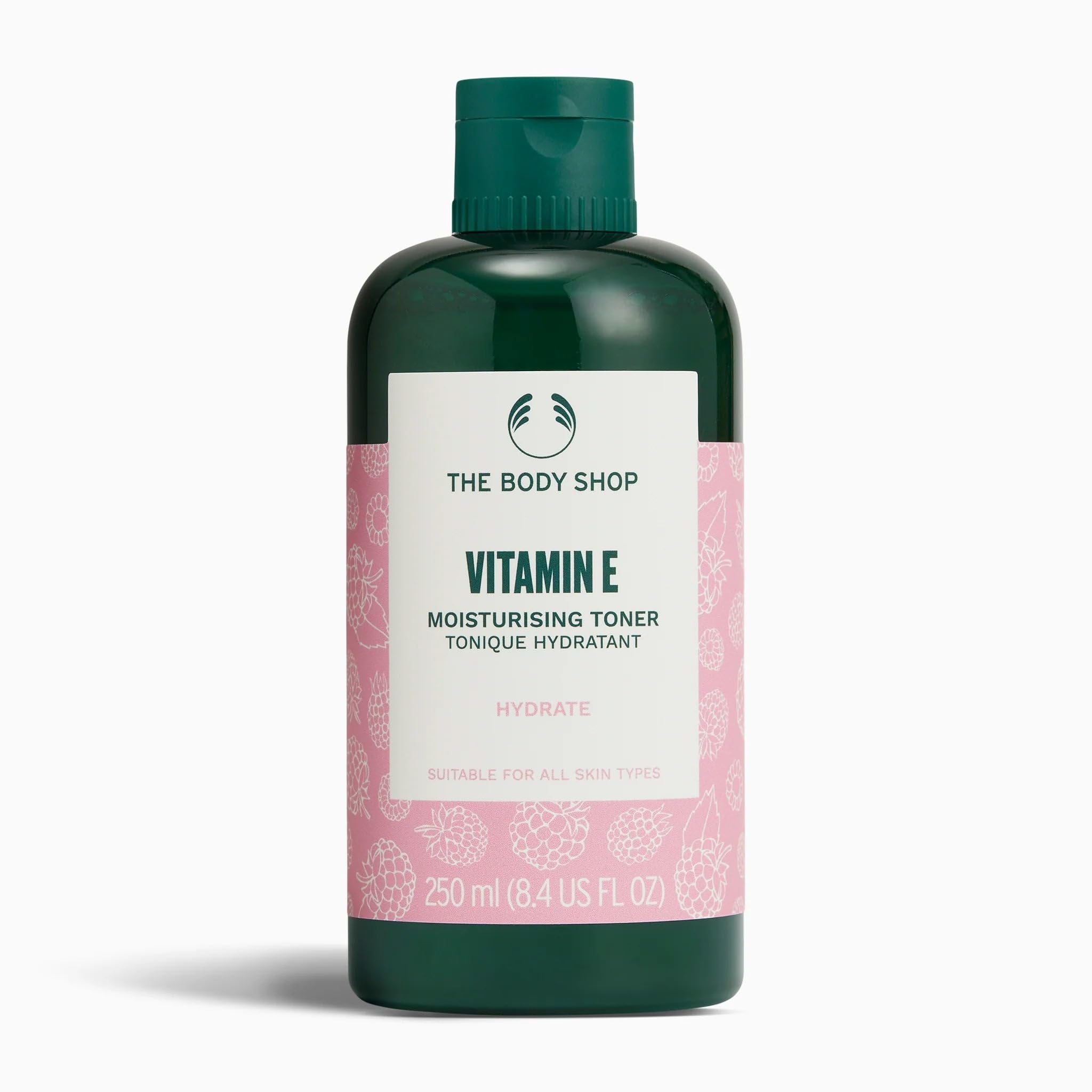 The Body Shop Vitamine E Toner: bouteille après nettoyage, hydratation légère et revitalisation pour tout type de peau