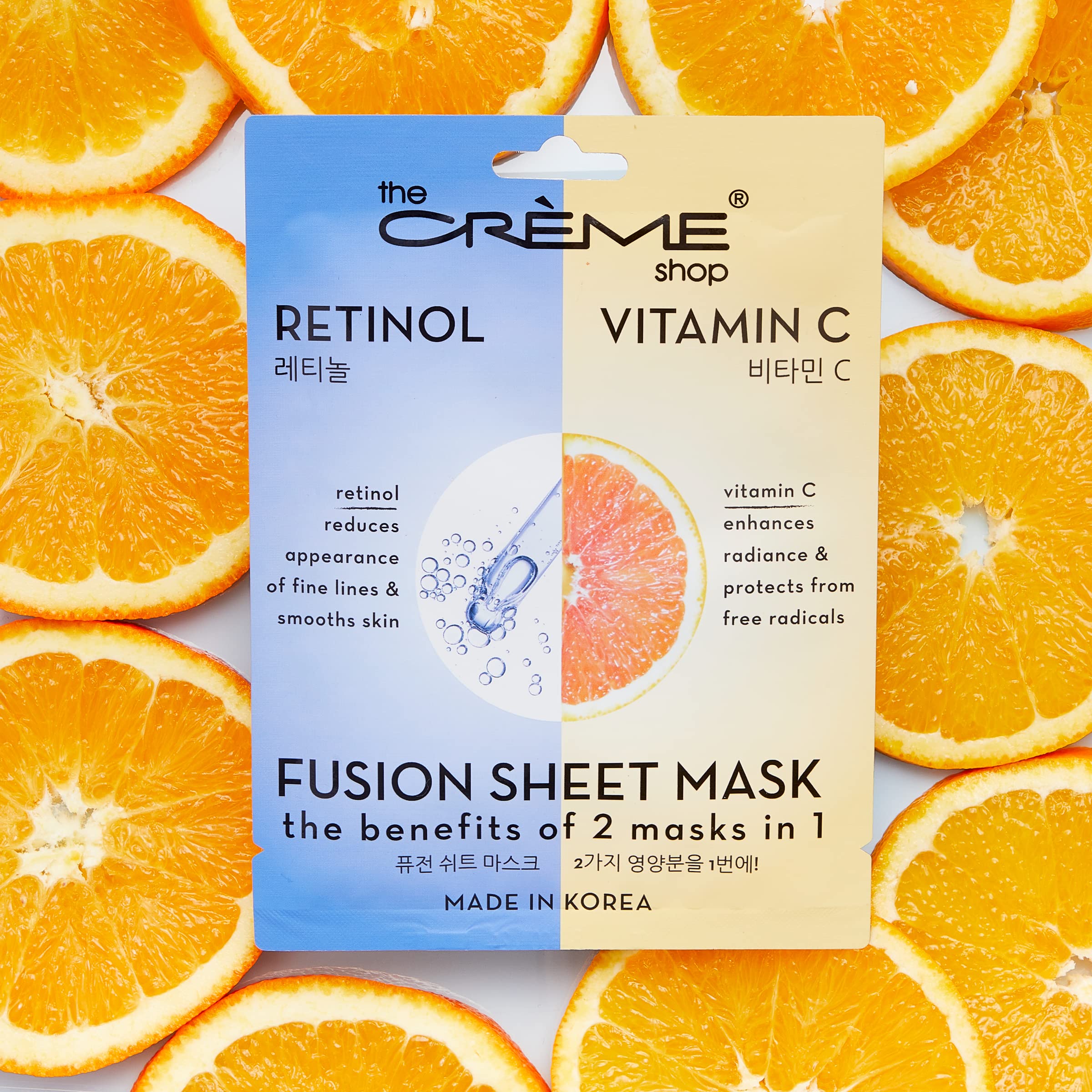 Le masque en feuille offre luminosité et action anti-âge douce
