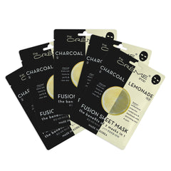 The Crème Shop masque Fusion Charbon Acide Hyaluronique pour hydrater et purifier les pores.