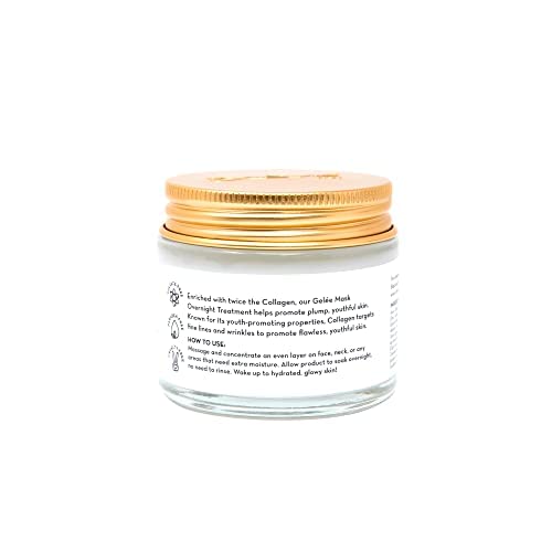The Crème Shop soin nocturne hydratant, réveil peau fraîche et repulpée.