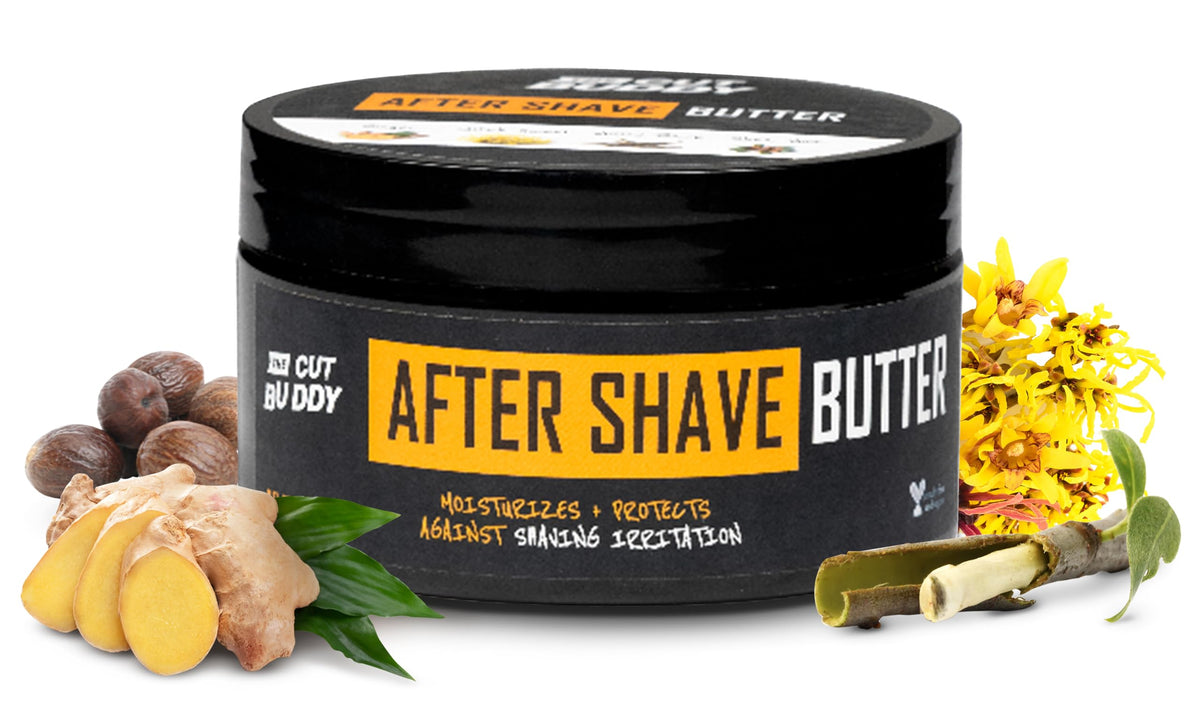 The Cut Buddy Apres-rasage: crème 8oz apaise et hydrate après rasage.