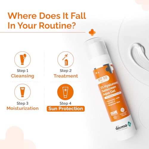 The Derma Co format 50 g: compact et facile à emporter.