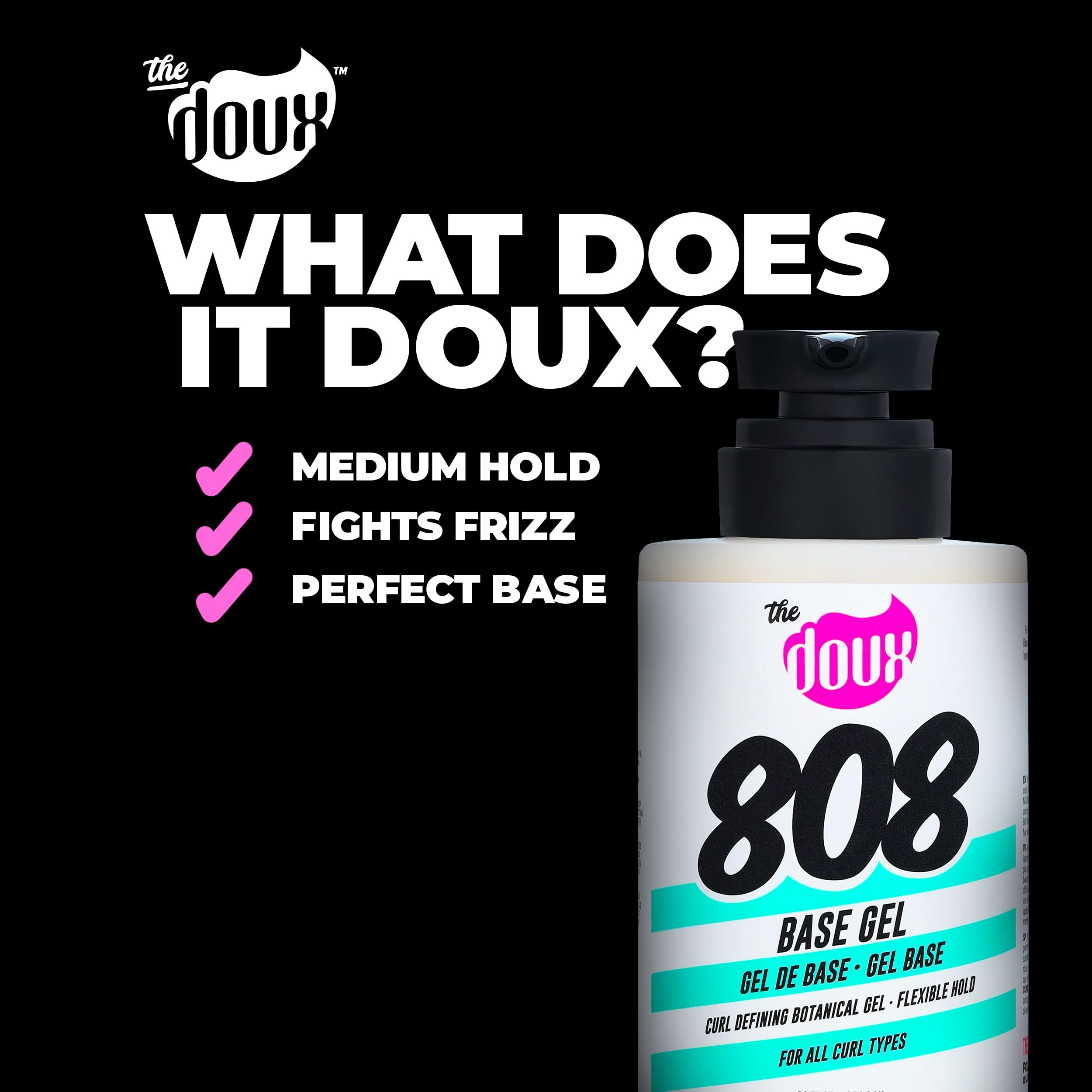 The Doux 808 Base : expérience sans résidu et brillance légère à domicile.