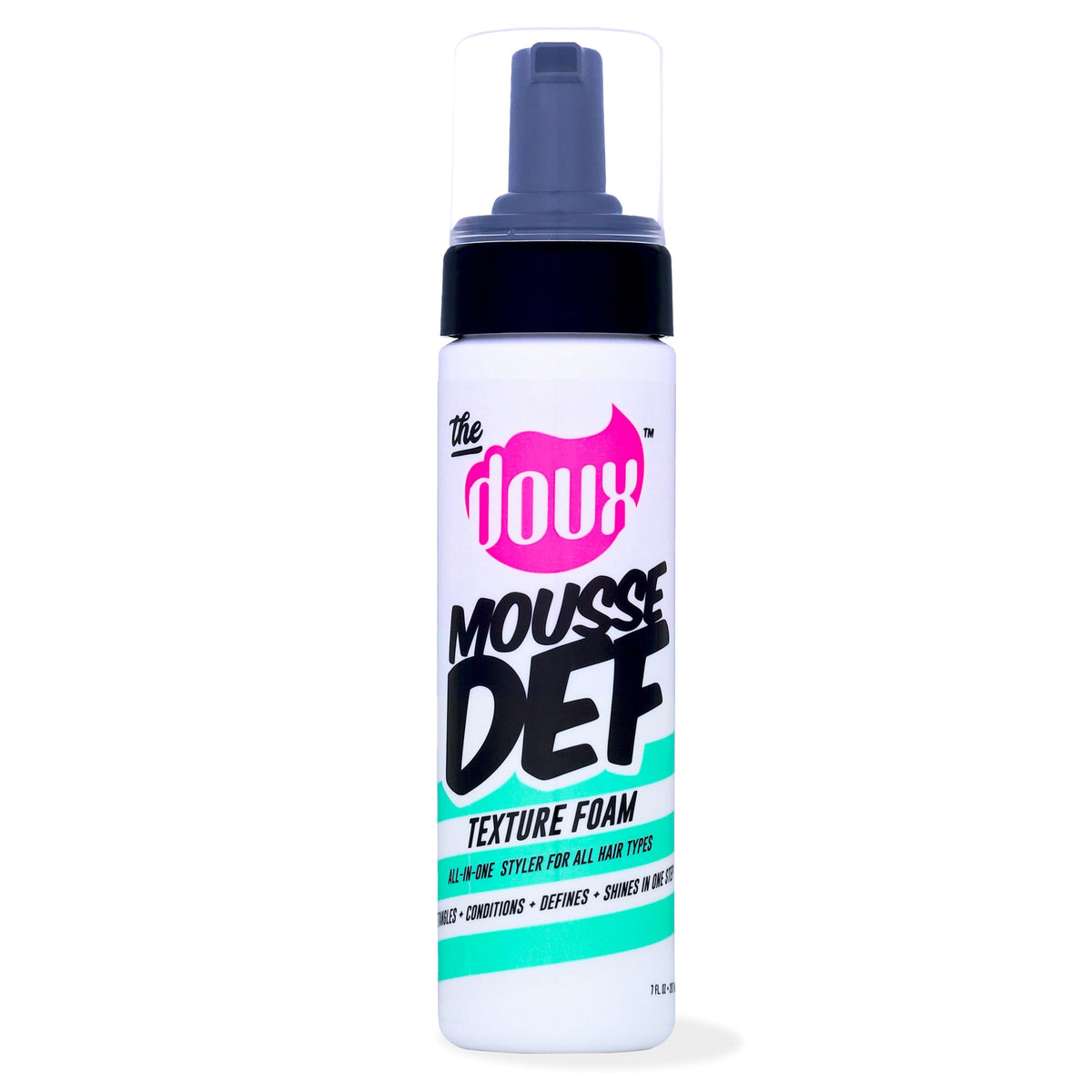 The Doux Mousse Multi-Usage, boucles définition et brillance naturelle.