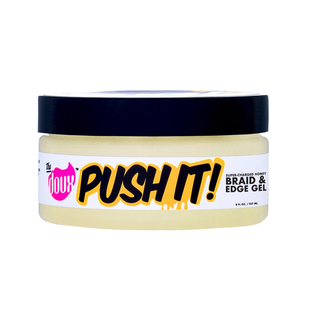 The Doux Push It Edge Control flacon pour maîtriser les arêtes et les styles nets