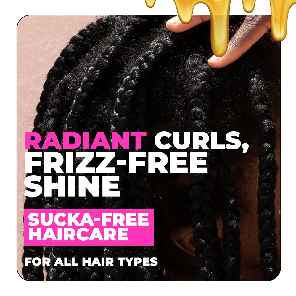 Texture gel fluide pour coiffer et lisser les cheveux texturés