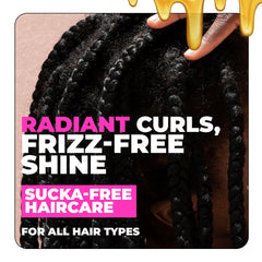 Texture gel fluide pour coiffer et lisser les cheveux texturés