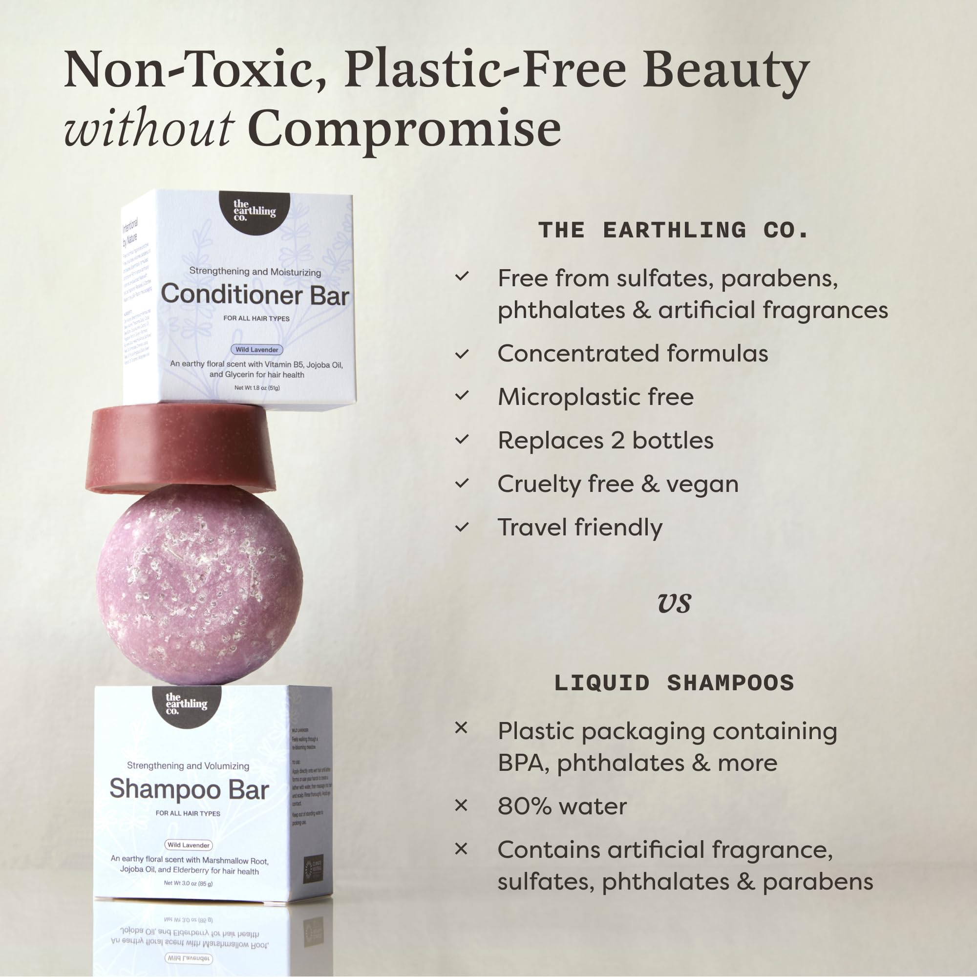 The Earthling Co. Shampoo Bar emballage écoresponsable