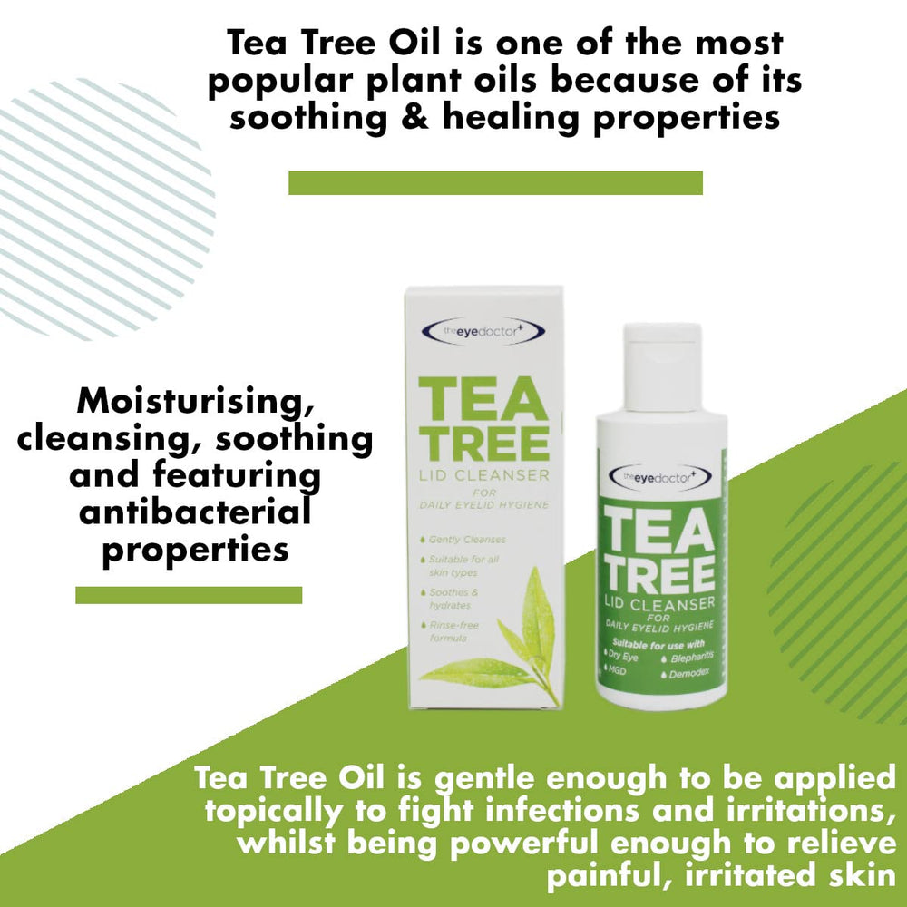 The Eye Doctor Tea Tree Lid Cleanser — parfait pour les yeux sensibles et les paupières irritées.