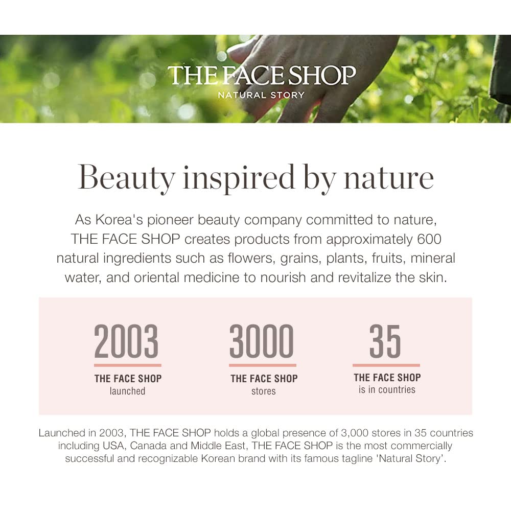 Flacon The Face Shop 120 ml, format pratique pour la routine nocturne