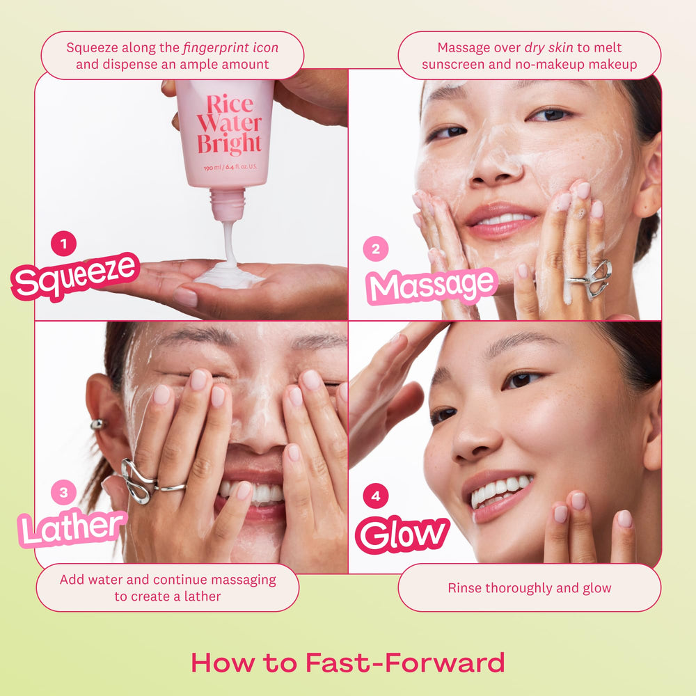 The Face Shop Rice Water Bright – emballage mettant en avant le Rice Active Complex.