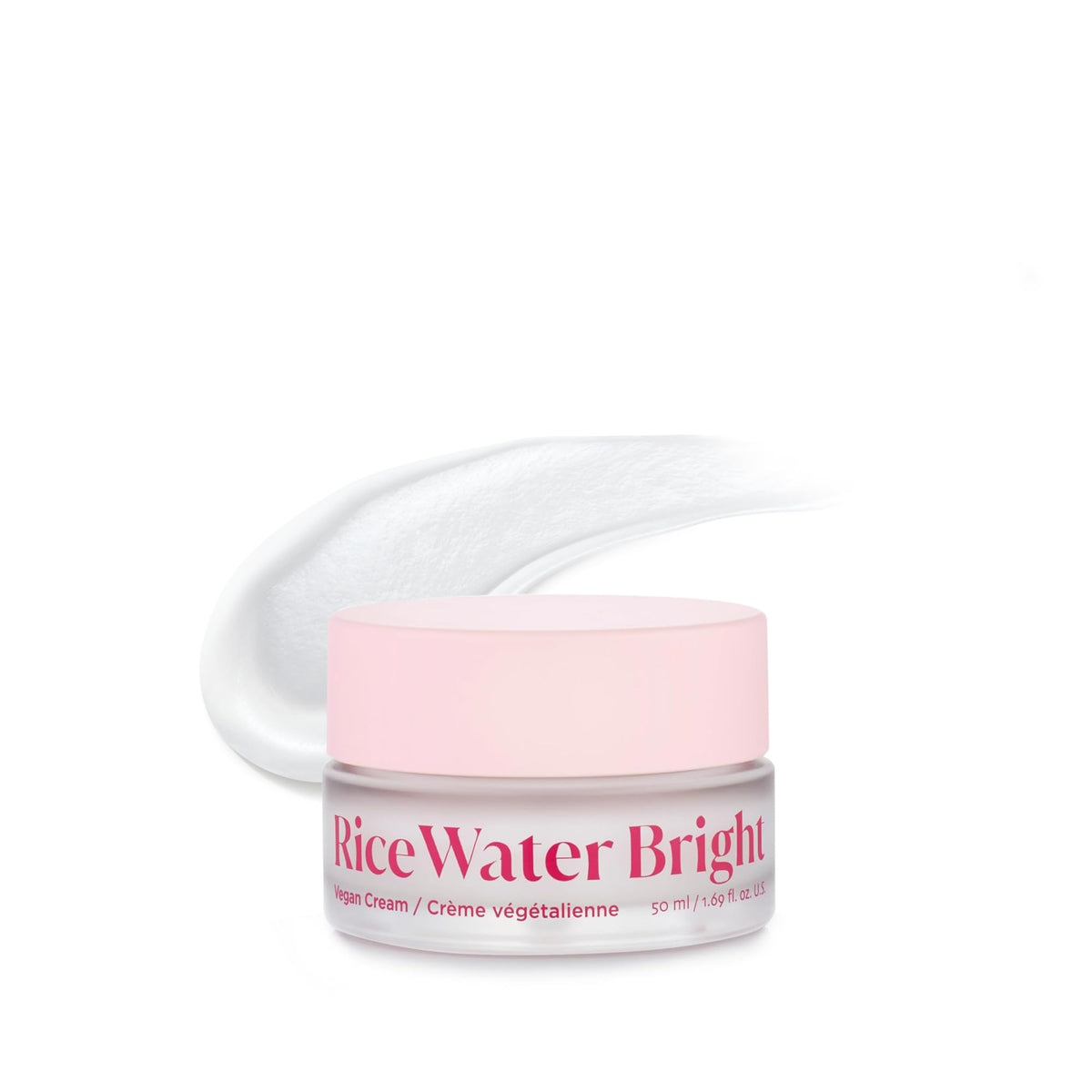 The Face Shop Crème EAU RIZ BRILLANT VEGANE - texture hydratante et lumineuse pour la peau