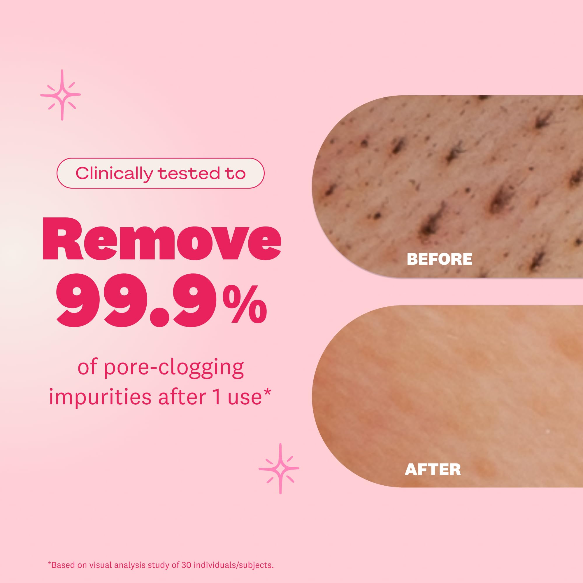 Dermatologist-tested badge on The Face Shop cleansing wipes