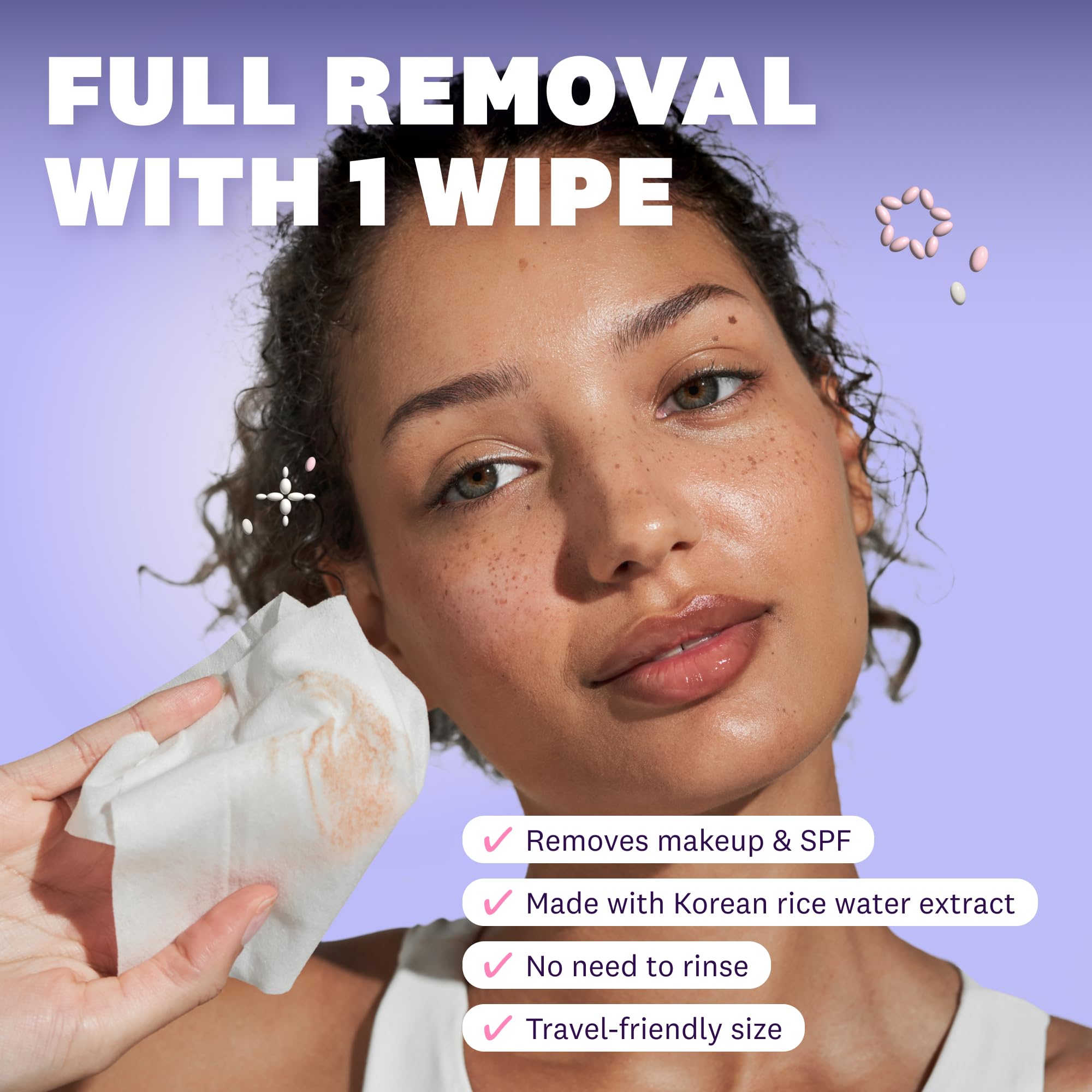 Wipes on-the-go use in a bag for quick refresh