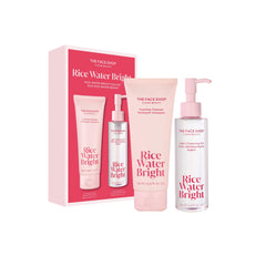 The Face Shop Rice Water Bright huile démaquillante, démaquillage efficace et hydratant.