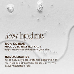 The Face Shop Rice Ceramide Toner, exfoliation douce pour peau délicate et hydratée.