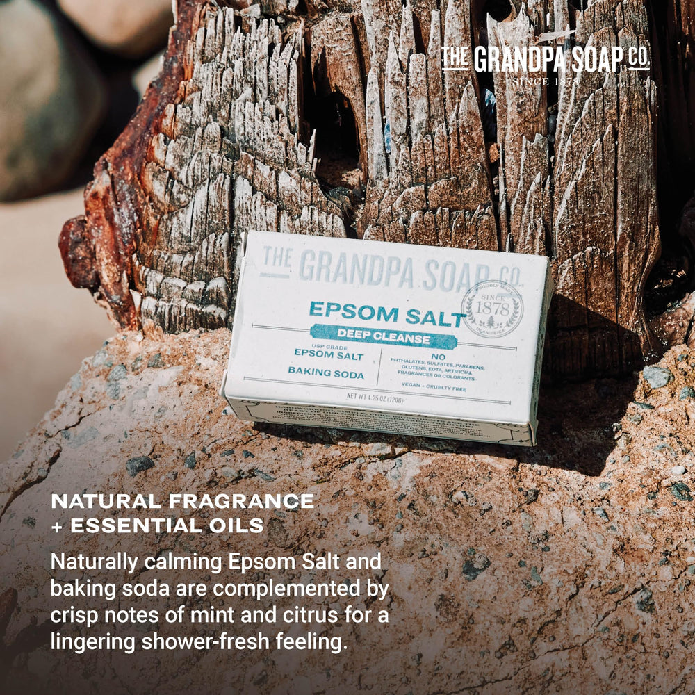 Ingrédients végan et sans cruauté: The Grandpa Soap Company, choix responsable
