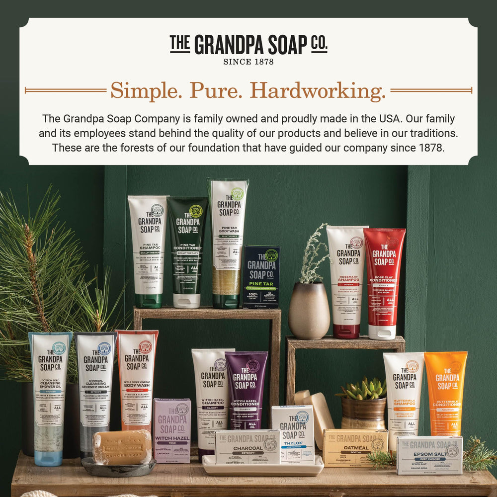 Utilisation quotidienne visage et corps: The Grandpa Soap Company
