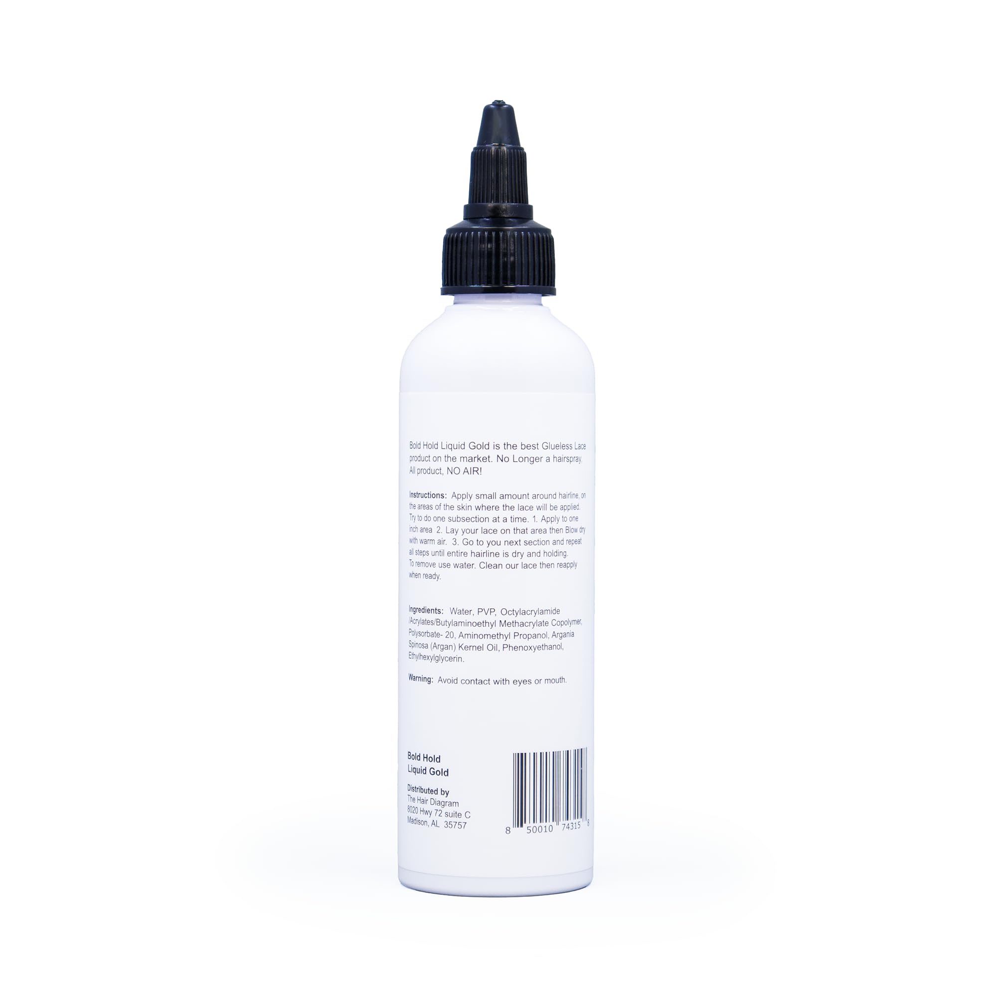 The Hair Diagram Bold Hold Liquid Gold Reloaded – retrait à l’eau facile