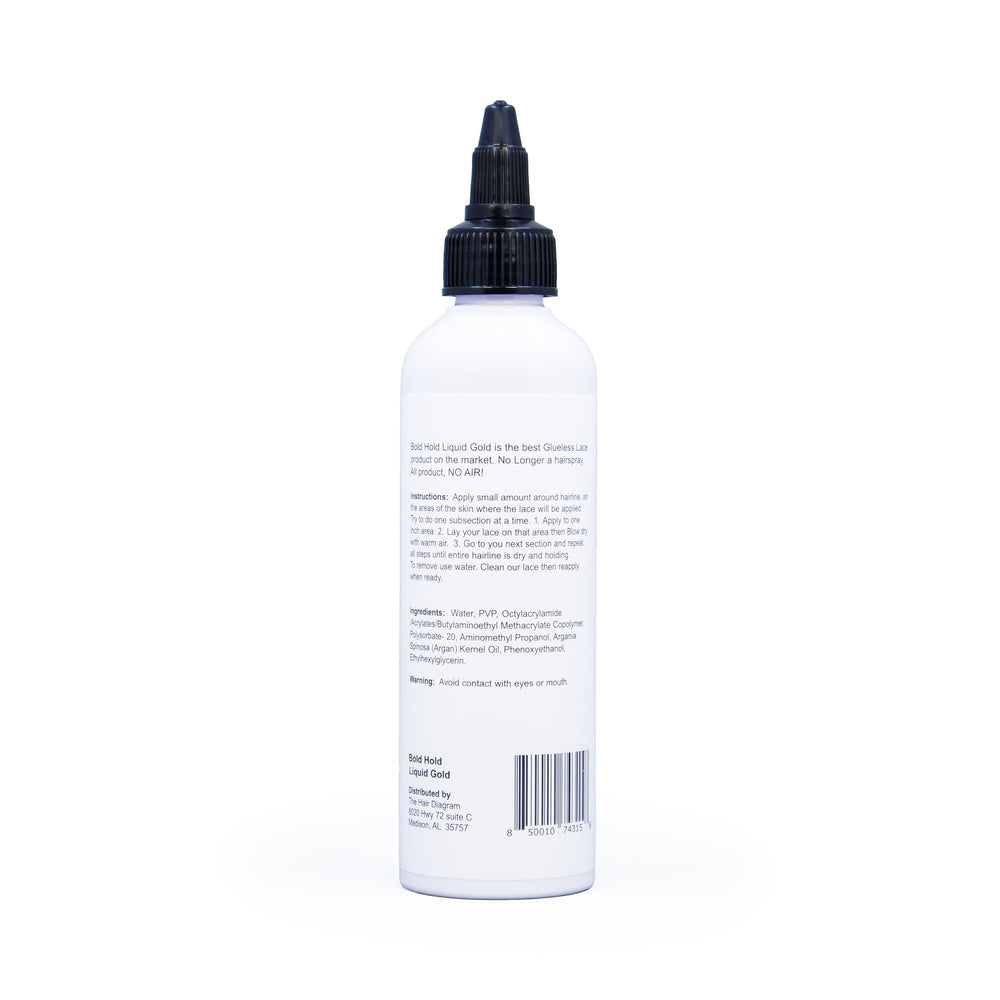 The Hair Diagram Bold Hold Liquid Gold Reloaded – retrait à l’eau facile