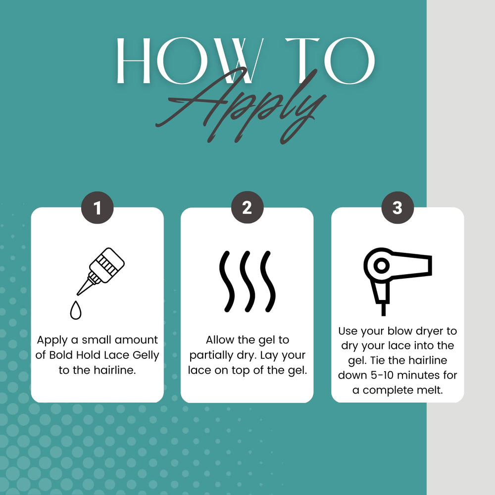 The Hair Diagram Bold Hold Lace Gelly – ingrédients sains pour la peau et sans alcool.