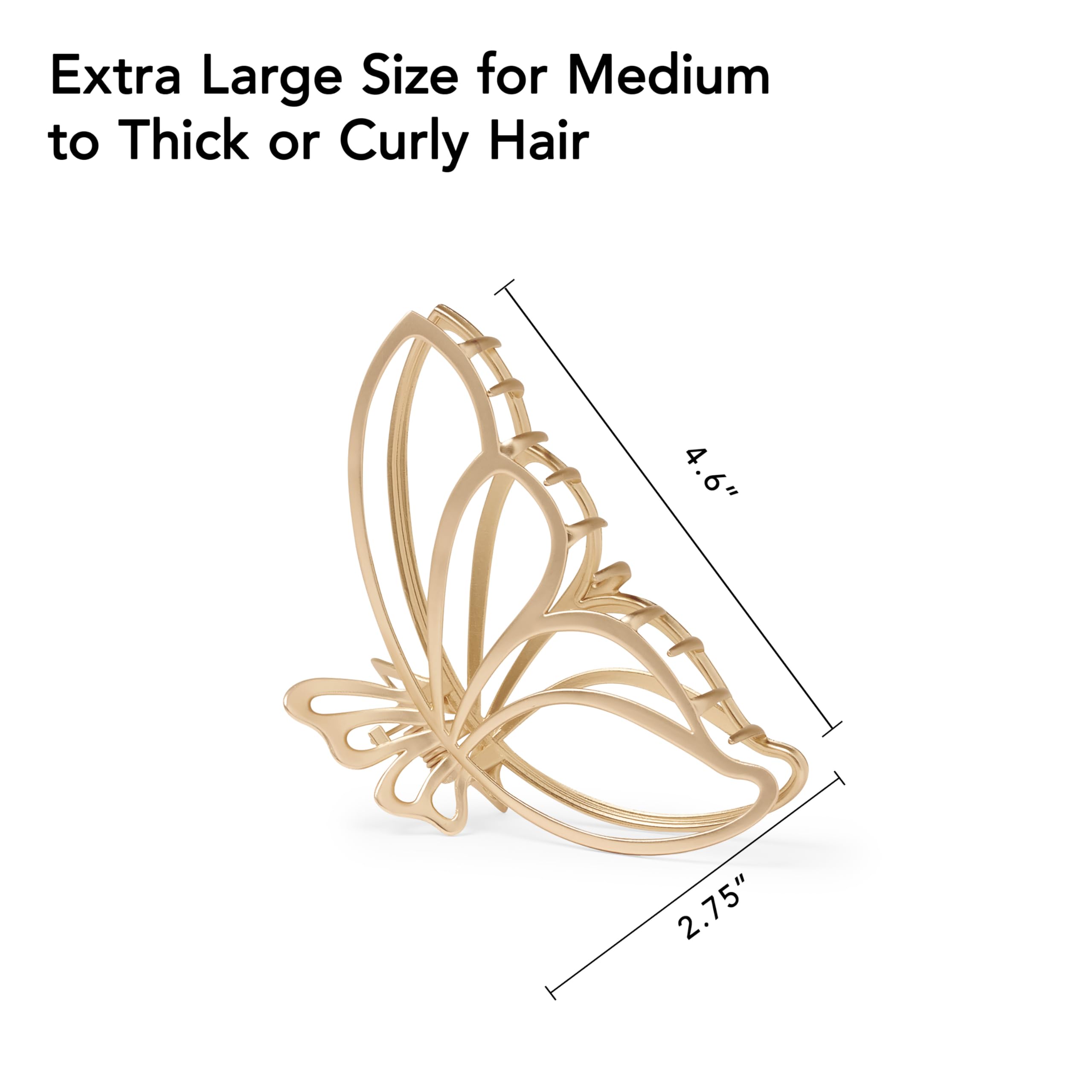 The Hair Edit Barrette Aile Dorée usage quotidien chic.