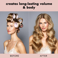 Marque The Hair Edit rouleaux céramiques trois tailles pour styles polyvalents.