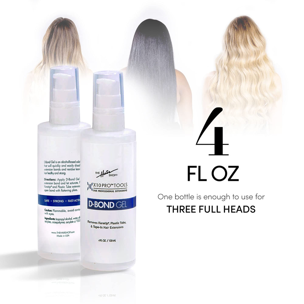 The Hair Shop D Bond Gel Remover – Odeur faible pour séance confortable