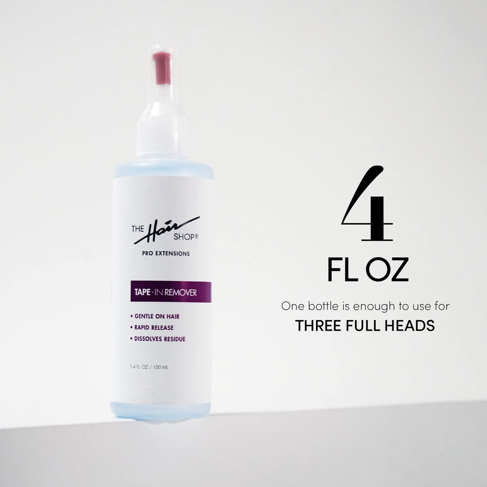 The Hair Shop X10 Pro-Tools Dissolvant Tape-in: qualité premium reconnue par les salons.