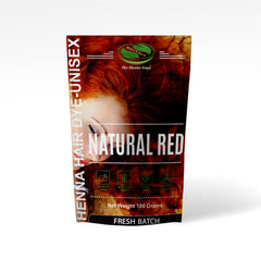 The Henna Guys henné naturel rouge pour cheveux, couleur riche et durable.