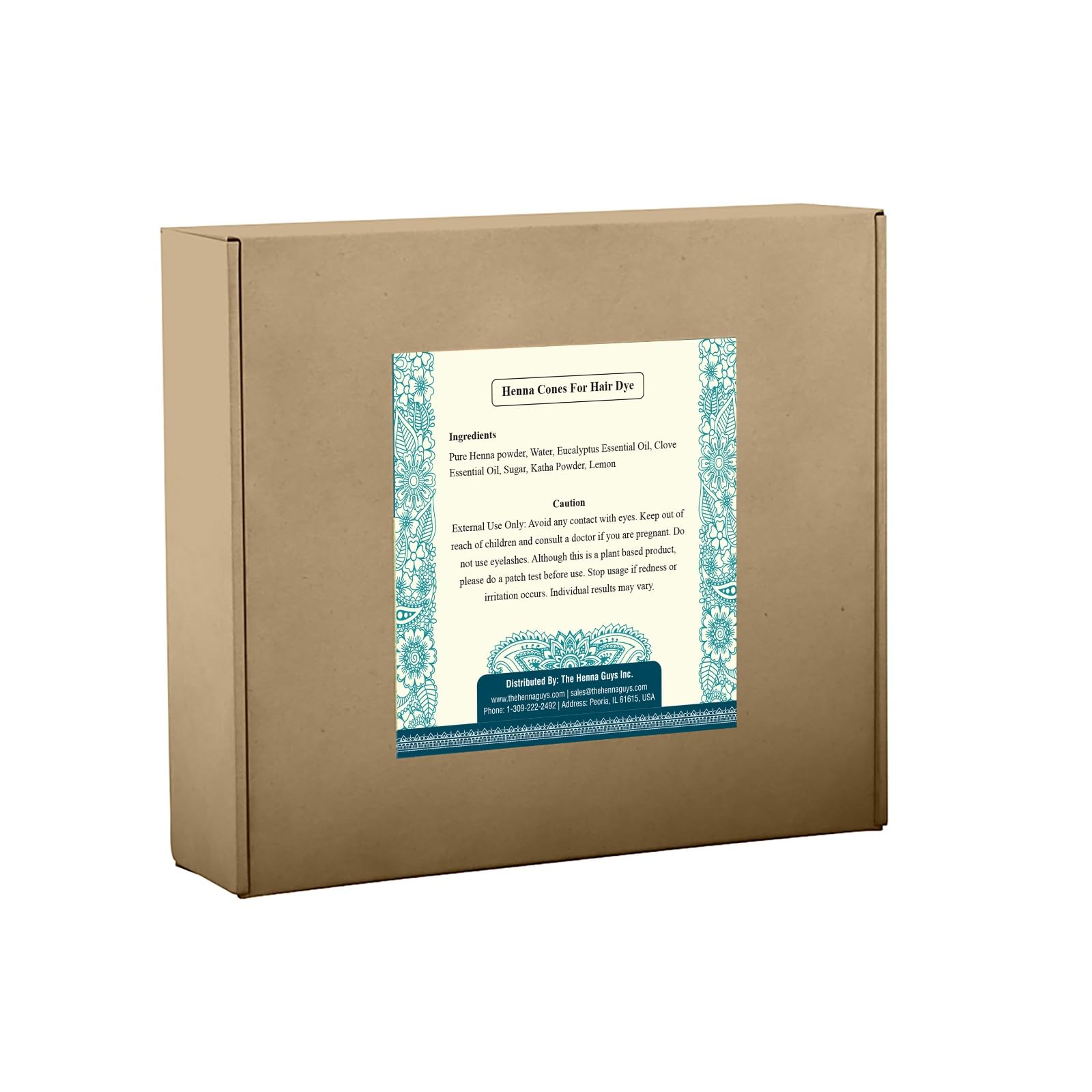 The Henna Guys, résultat couleur durable et naturel.