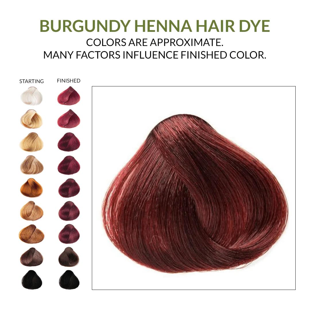 The Henna Guys soin cheveux coloration: nourrissant pendant l’application.