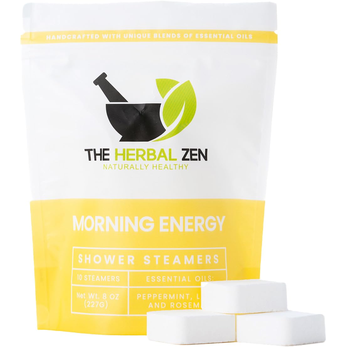 The Herbal Zen boîte-shower-steamers énergie matin, pour un réveil frais et motivant