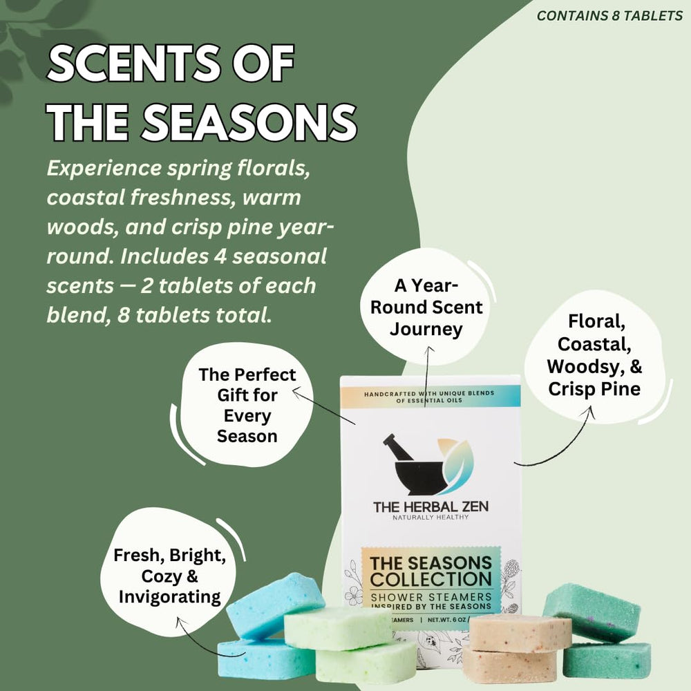 Tablette-douche apaisement tete The Herbal Zen, réduction des tensions.
