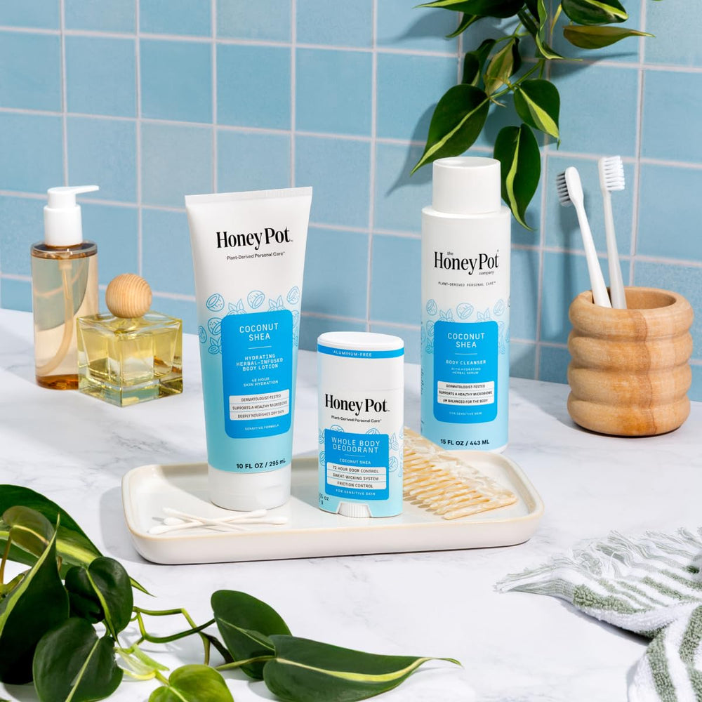 The Honey Pot Company Coconut Shea Déodorant sans parabènes et sans dioxanes ajoutés