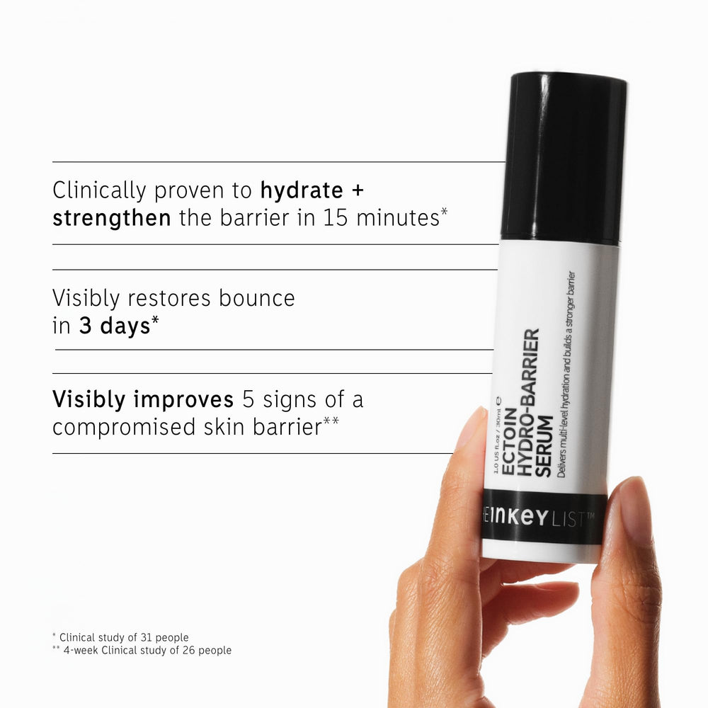 The INKEY List Ectoin Hydro-Barrier Serum — peau hydratée et renforcée après soin