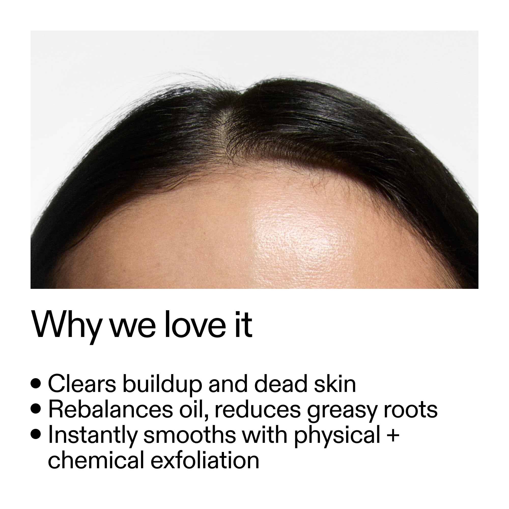 Texture onctueuse The INKEY List Glycolic Acid Exfoliating Scalp Scrub prête à l’emploi.