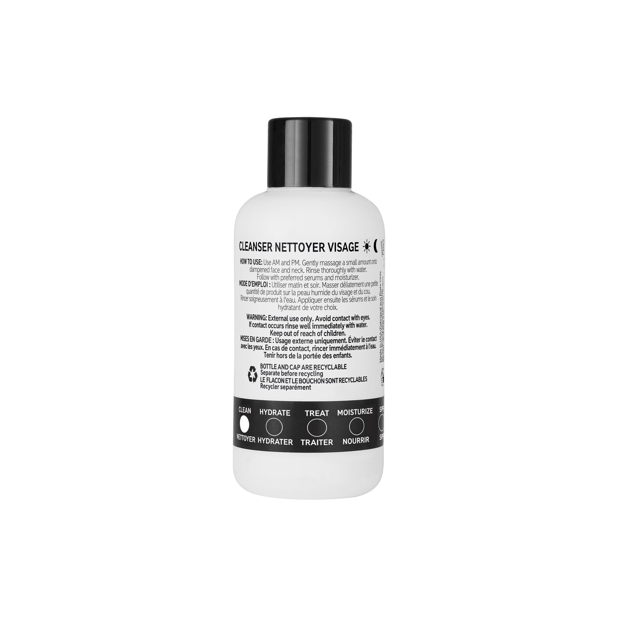 The INKEY List Nettoyant hydratant, idéal pour routine AM et PM.