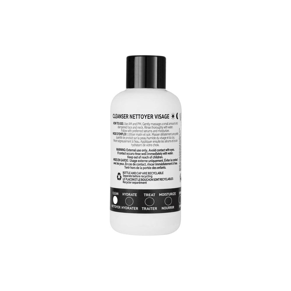 The INKEY List Nettoyant hydratant, idéal pour routine AM et PM.