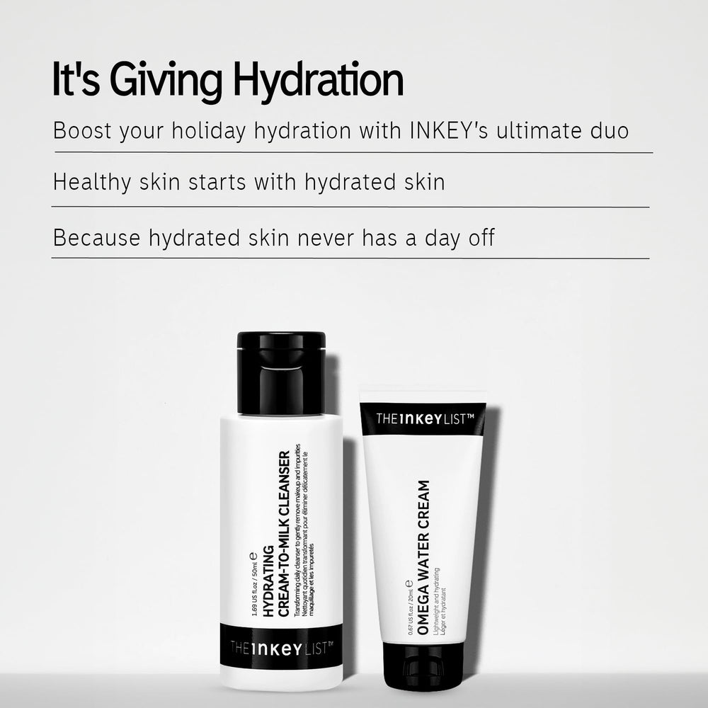 Nettoyant crème-lait The INKEY List, démaquille en douceur tout en hydratant