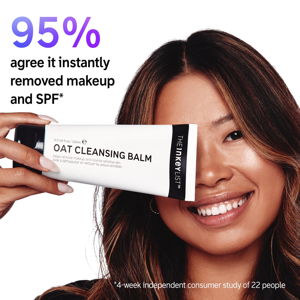 The INKEY List Oat Cleansing Balm - massage visage pour un démaquillage enveloppant