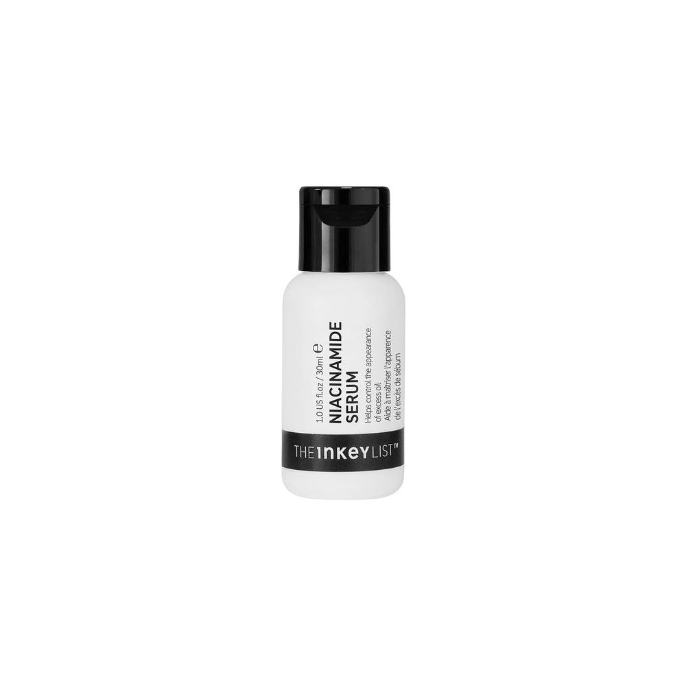 Sérum The INKEY List Niacinamide 10% avec pipette, pour une application précise.