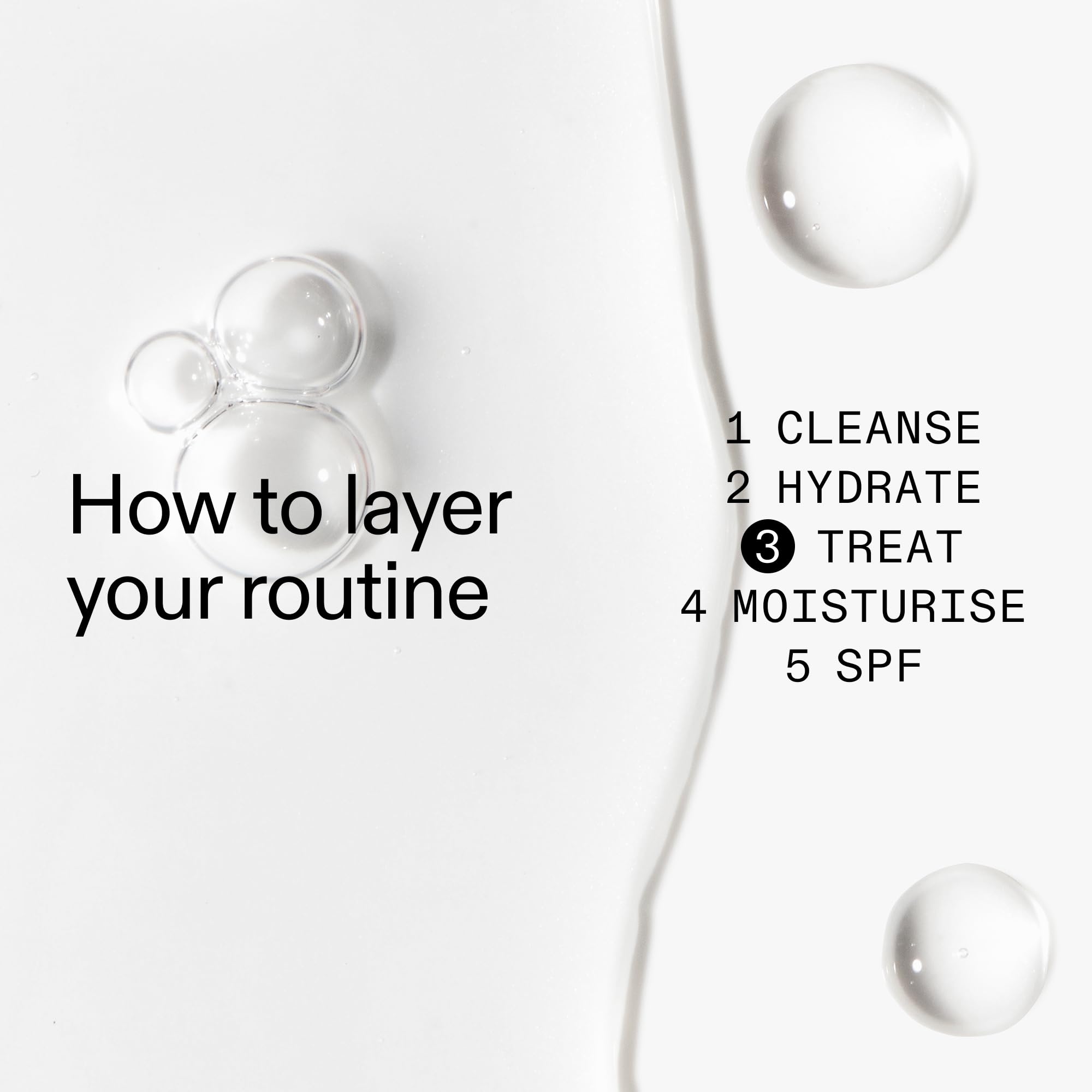 The INKEY List Collagen Peptide Serum en main assure un soin rapide matin et soir.