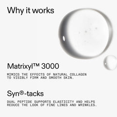 The INKEY List Collagen Peptide Serum texture crème offre hydratation et douceur.
