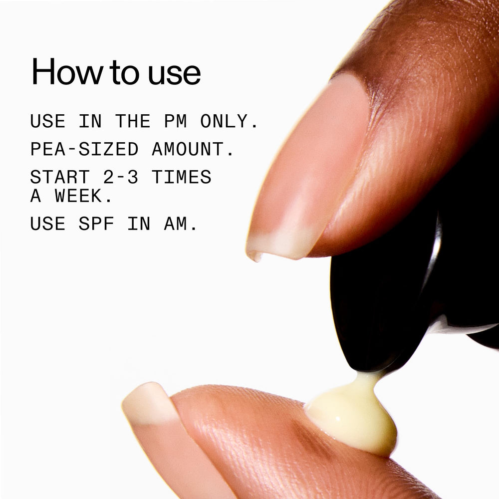 The INKEY List Starter Dual Retinol Serum — peau plus lisse et teint homogène.