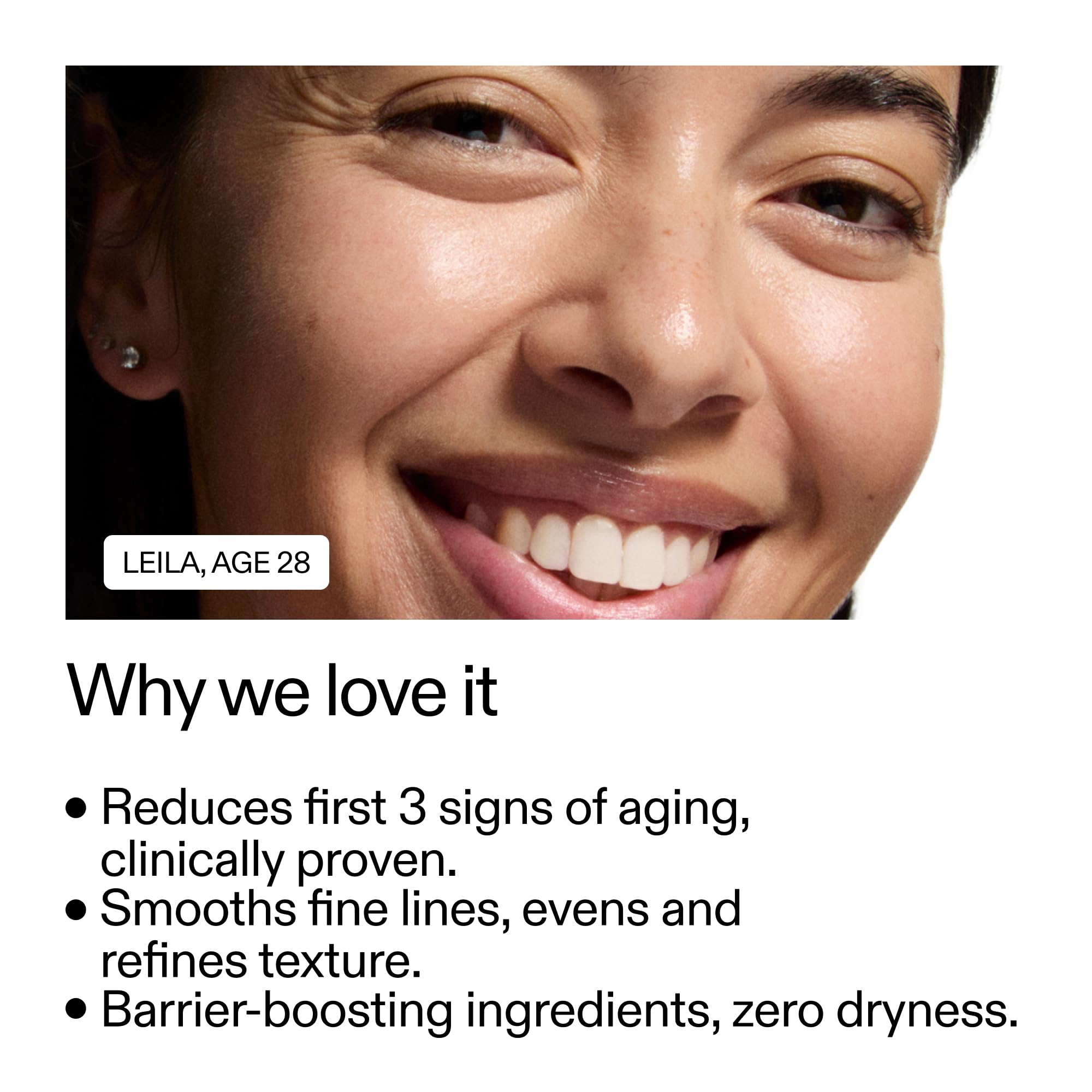 The INKEY List Starter Dual Retinol Serum — texture légère prête à l’application.