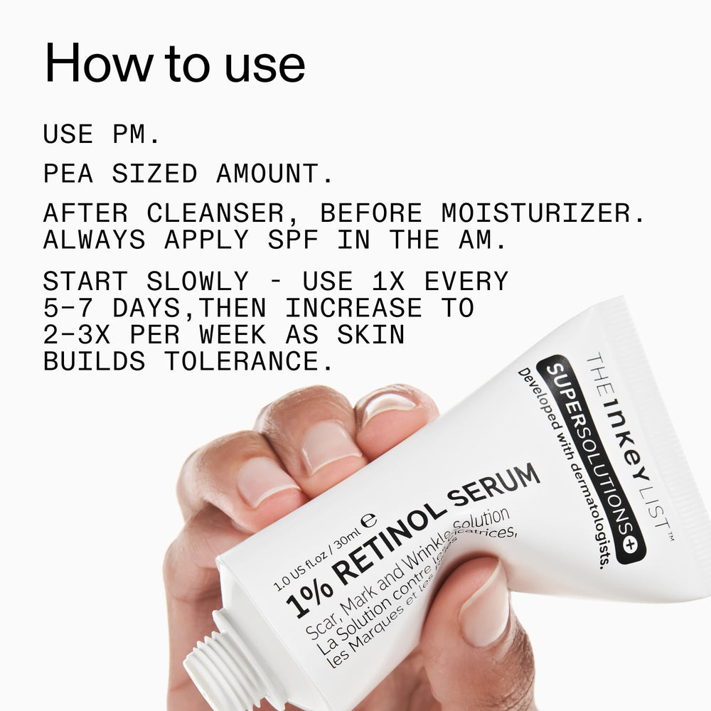 Peau plus lisse et lumineuse après The INKEY List SuperSolutions.