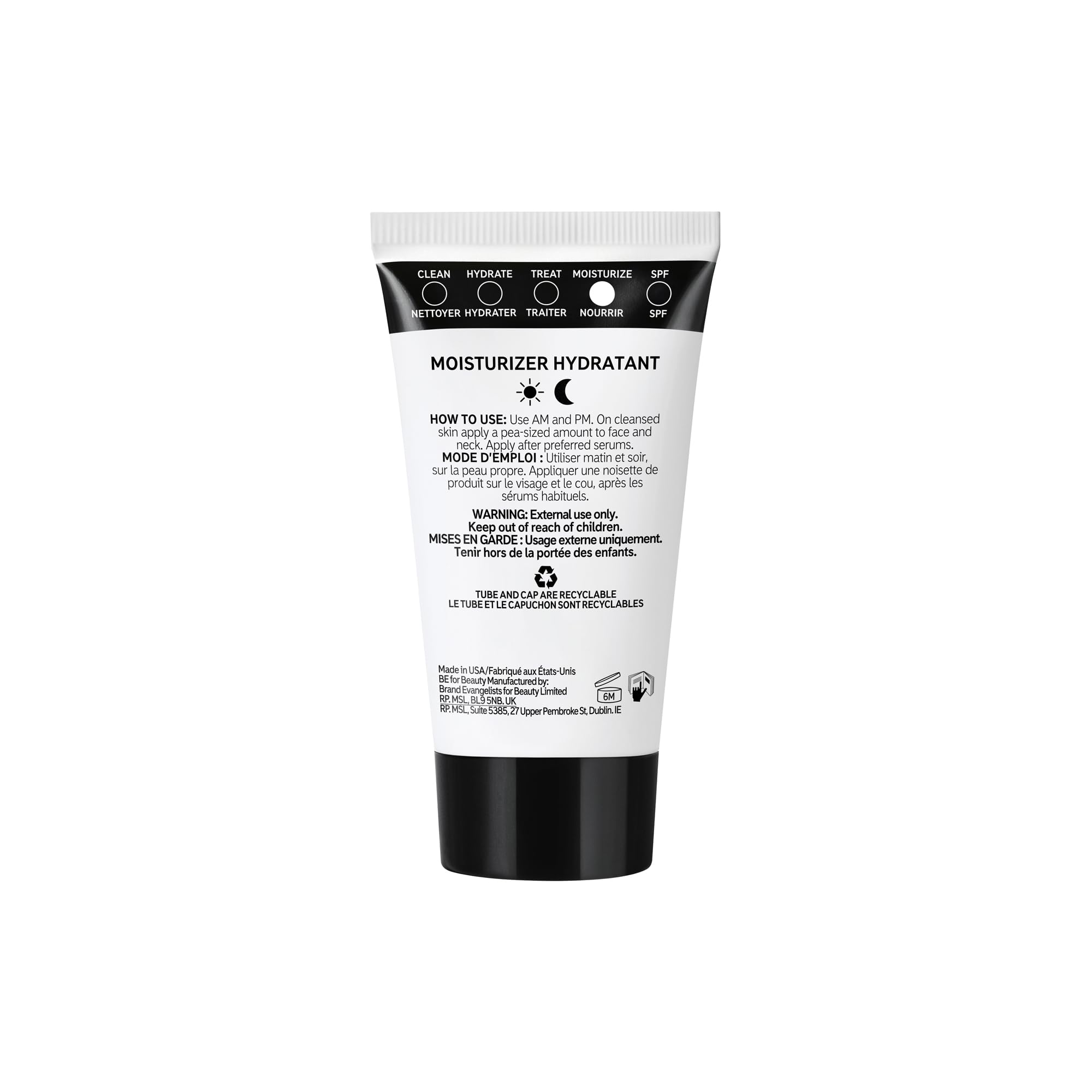 The INKEY List Vitamin B, C et E – crème visage, usage quotidien et confort longue durée.