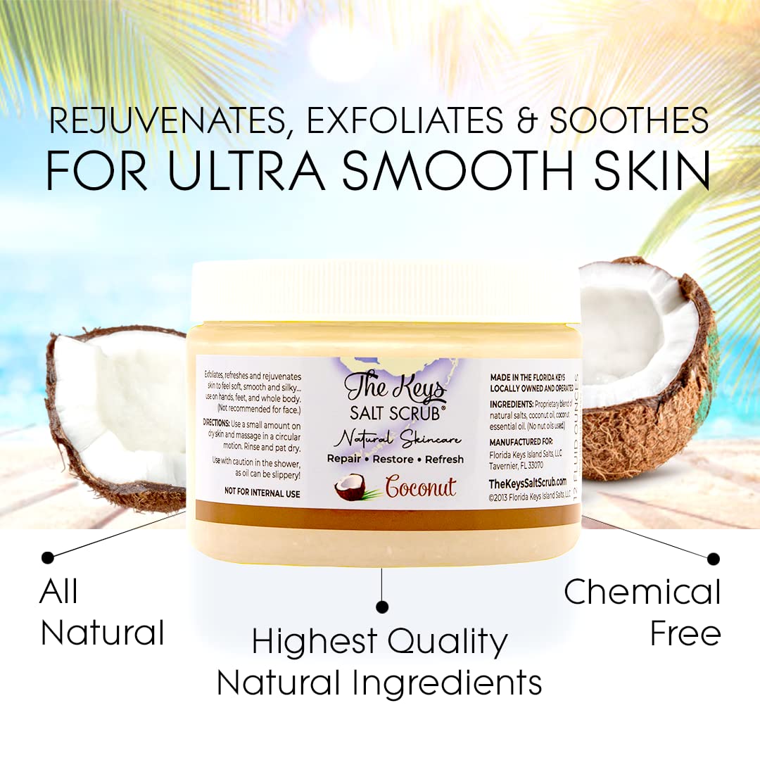 The Keys Salt Scrub : fabrication américaine et ingrédients naturels